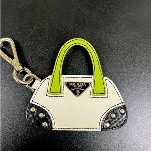 Authentic PRADA Keyring/Bag Charm